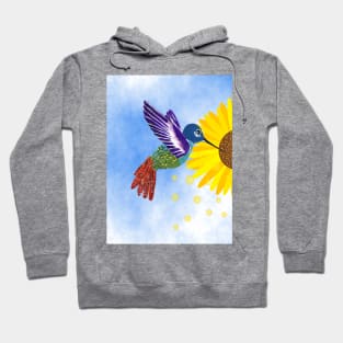 HUMMINGBIRD Sunflower Hoodie